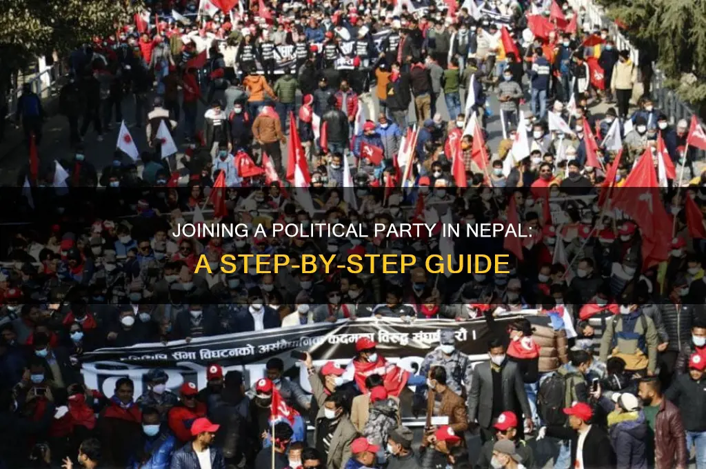 how to join political party in nepal