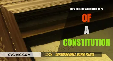 Preserving Our Constitution: Keeping an Up-to-Date Copy