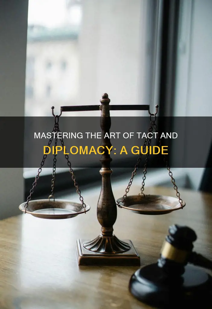 how to learn tact and diplomacy