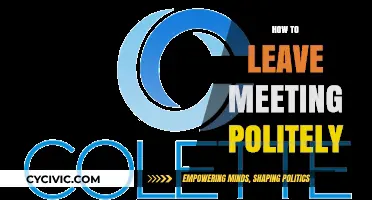 Mastering the Art of Polite Meeting Exits: Tips for Professionals