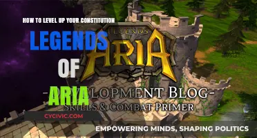Mastering Legends of Aria: Boosting Your Constitution