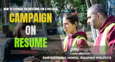 Volunteering for Political Campaigns: Resume-worthy Skills