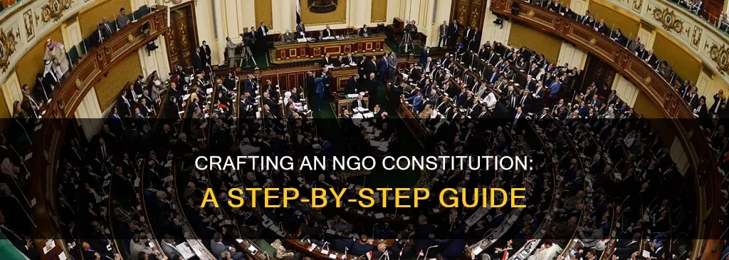 how to make a constitution for an ngo