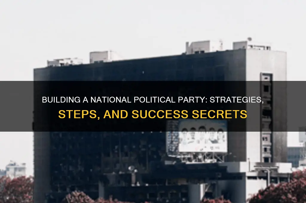 how to make a national political party
