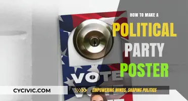 Crafting Impactful Political Party Posters: A Step-by-Step Design Guide