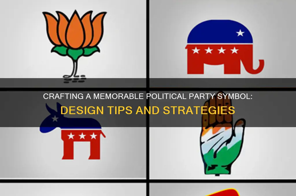 how to make a political party symbol