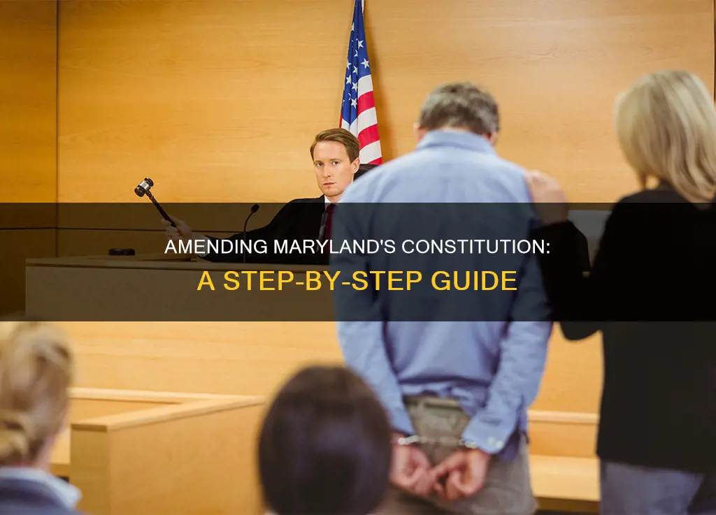how to make an amendment to the maryland constitution