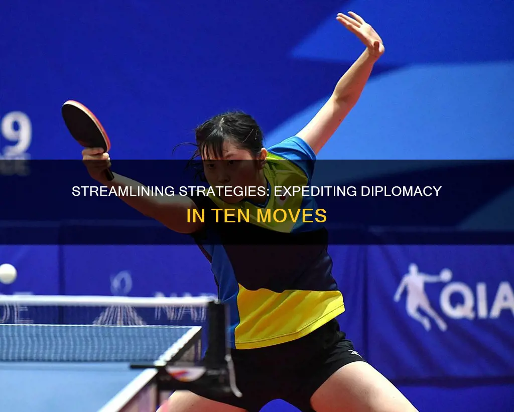 how to make diplomacy faster board game