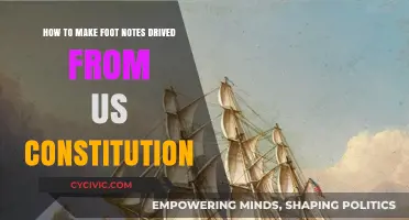 Footnotes from the US Constitution: A Guide