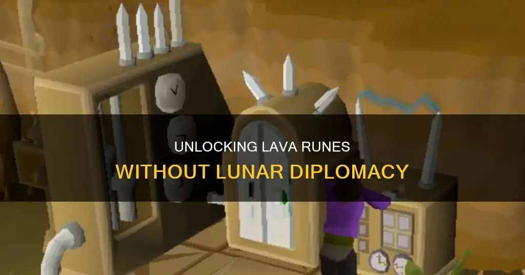 how to make lava runes no lunar diplomacy