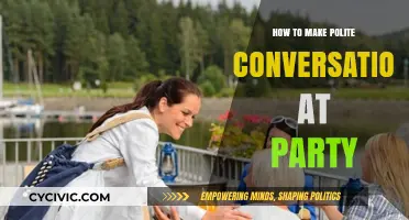 Mastering Polite Party Conversations: Tips for Engaging and Comfortable Small Talk
