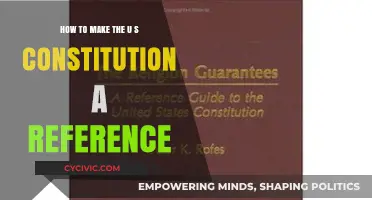 Making the US Constitution Your Go-To Reference
