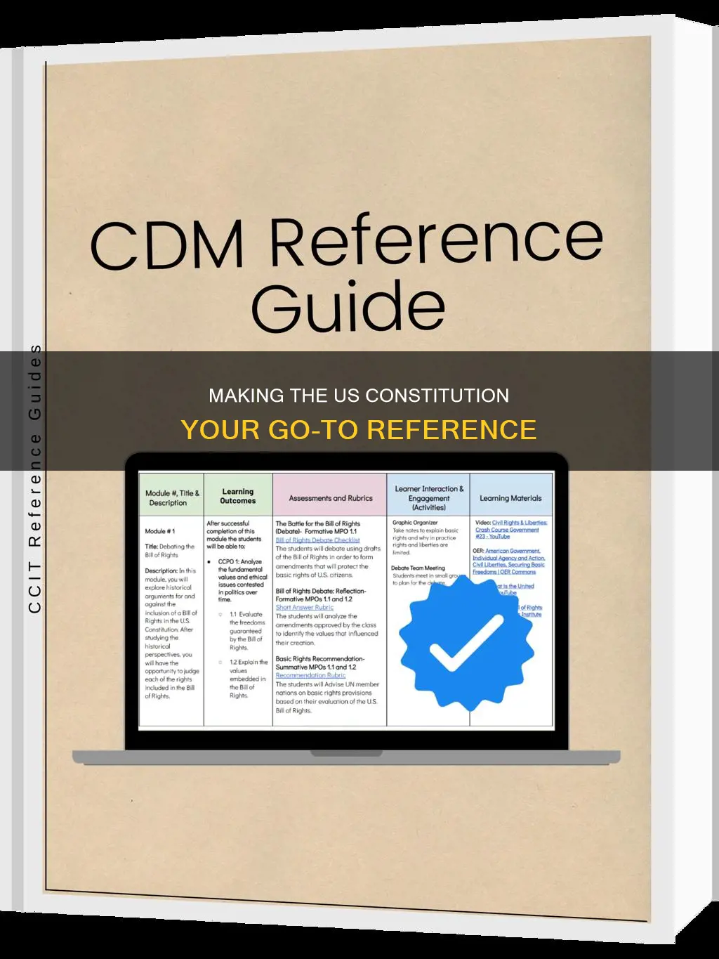 how to make the u s constitution a reference