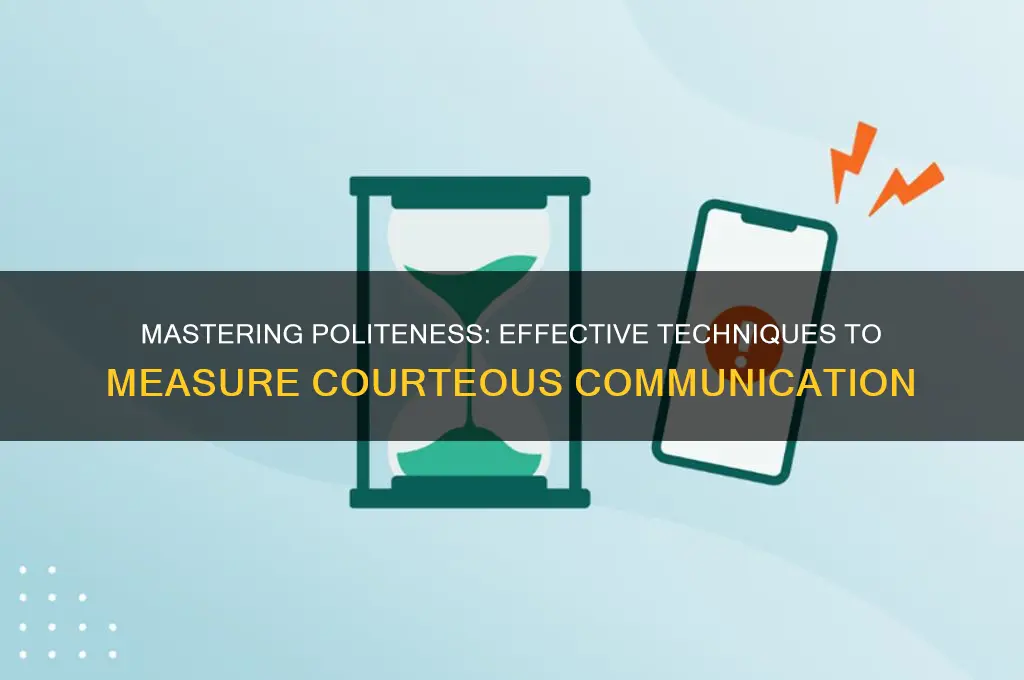 how to measure politeness