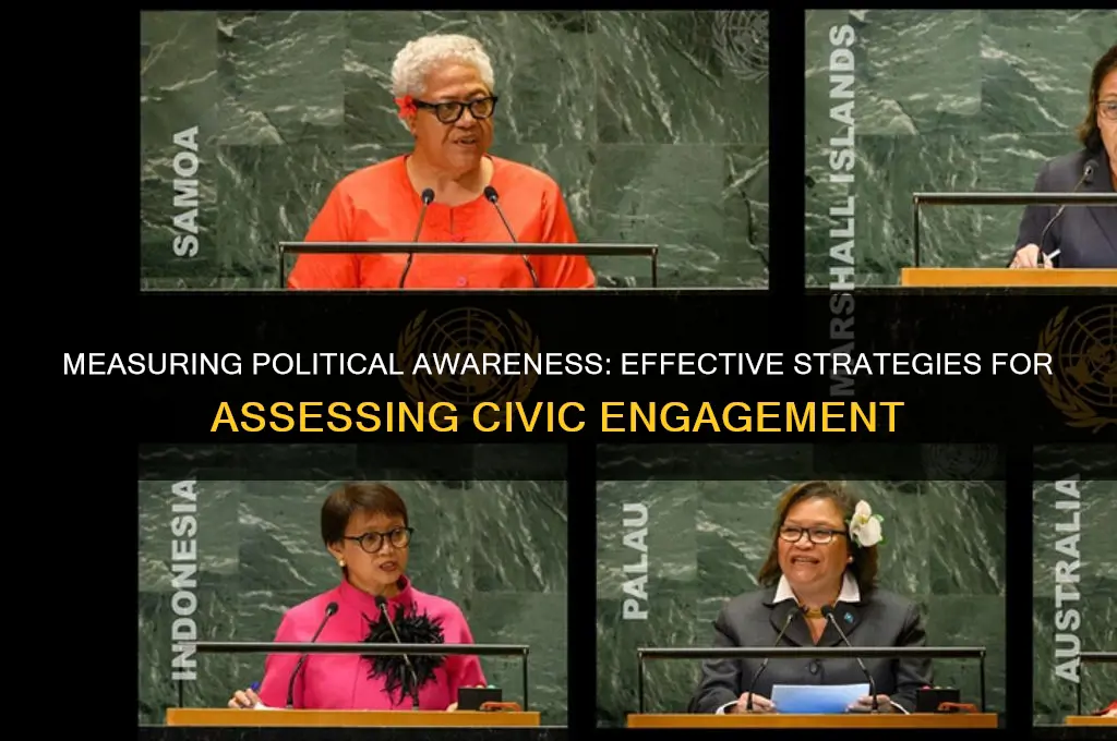 how to measure political awareness