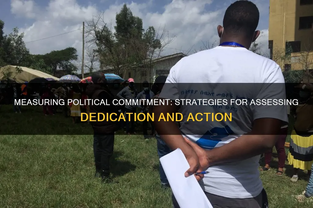 how to measure political commitment