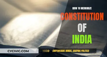 Memorizing India's Constitution: Strategies for Effective Learning