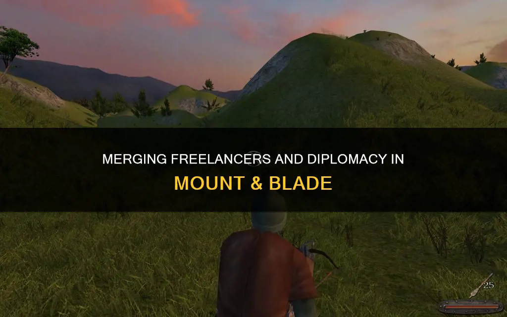 how to merge diplomacy and freelancer mod mount and blade
