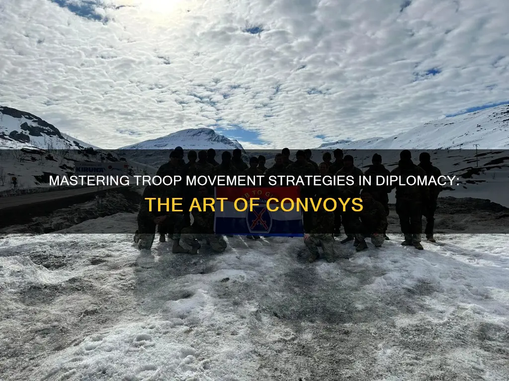 how to move troops on convoy in diplomacy