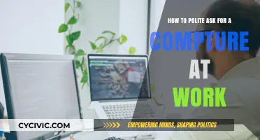 Navigating the Office: A Guide to Politely Requesting a Computer at Work