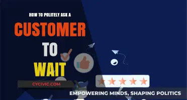 Mastering Patience: The Art of Politely Asking Customers to Wait