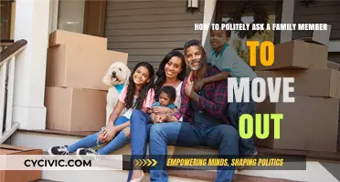 Navigating the Tricky Terrain: Politely Asking a Family Member to Move Out