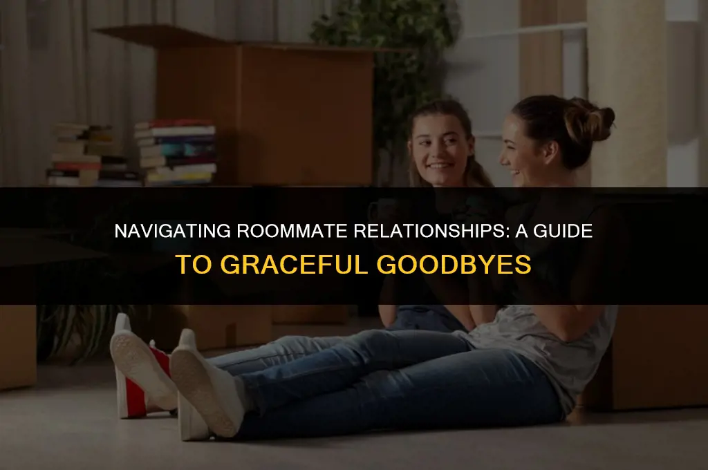 how to politely ask a roommate to move out