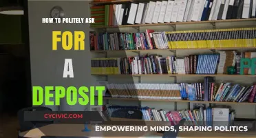 Securing Your Booking: The Art of Politely Requesting a Deposit
