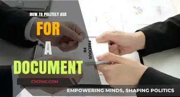 Requesting Documents Professionally: A Guide to Polite Communication