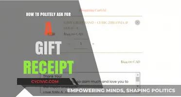 The Art of Graciously Requesting a Gift Receipt