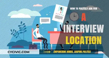 Securing Your Dream Interview: A Guide to Politely Asking for the Perfect Location