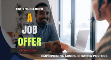 Navigating the Art of Requesting a Job Offer: A Polite Approach