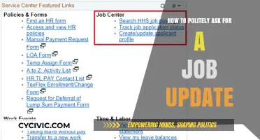 Navigating the Job Search: How to Politely Request an Update