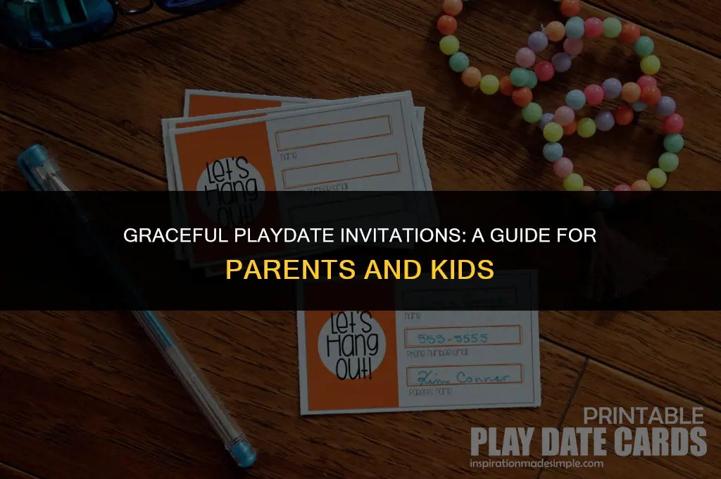 how to politely ask for a playdate