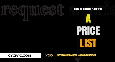 Elegantly Inquiring: A Guide to Requesting Price Lists with Grace