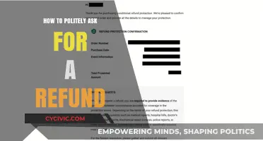 The Art of Requesting a Refund: A Polite Approach