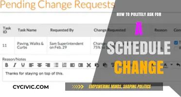 Navigating Schedule Adjustments: A Guide to Polite Requests