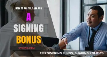 Negotiating Your Worth: How to Politely Ask for a Signing Bonus