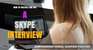 Skype Interview Request: Crafting a Polite and Professional Approach