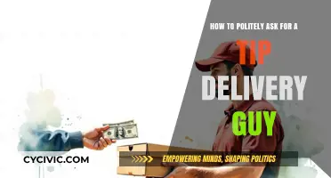 Courteous Requests: A Guide for Delivery Guys to Earn Tips Graciously