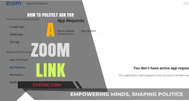 Requesting Zoom Links: A Guide to Polite and Professional Communication