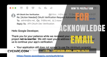 Crafting Polite Requests: The Art of Acknowledgement Emails