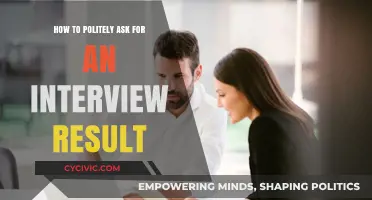 Gracefully Inquiring About Your Interview Results: A Guide