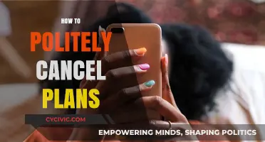 Gracefully Cancelling Plans: A Guide to Polite and Respectful Communication