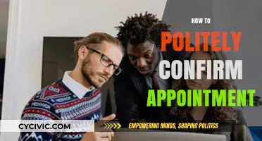 Polite Appointment Confirmation: Tips for Professional and Courteous Communication