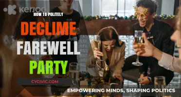 Gracefully Declining Farewell Invitations: A Guide to Polite Refusals