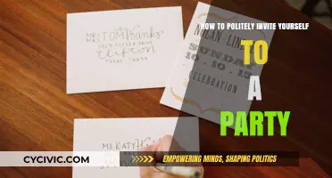 Gracefully Join the Fun: A Guide to Inviting Yourself to Parties