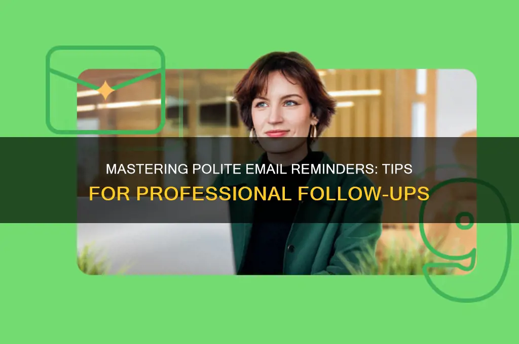 how to politely remind email