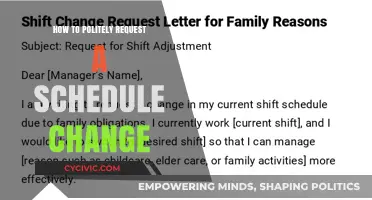 Navigating Time: How to Politely Request a Schedule Change