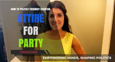 Elegant Requests: How to Specify Cocktail Attire for Your Party